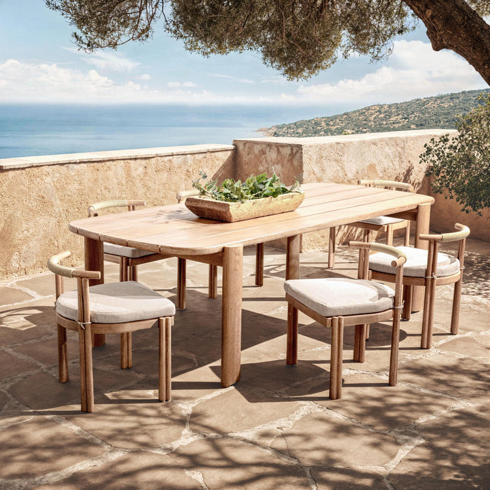 Rocco - Outdoor Dining Table - Butterscotch