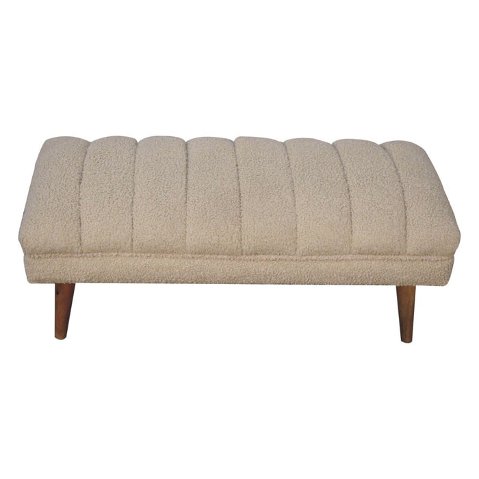 Puffer Bench - Beige