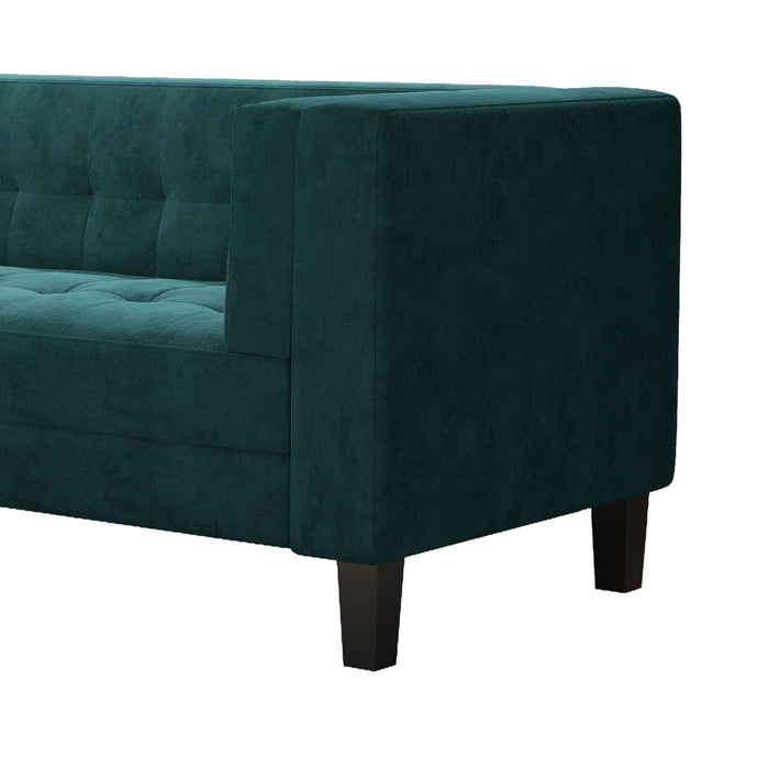 3 Seater Upholstered Tufted Sofa