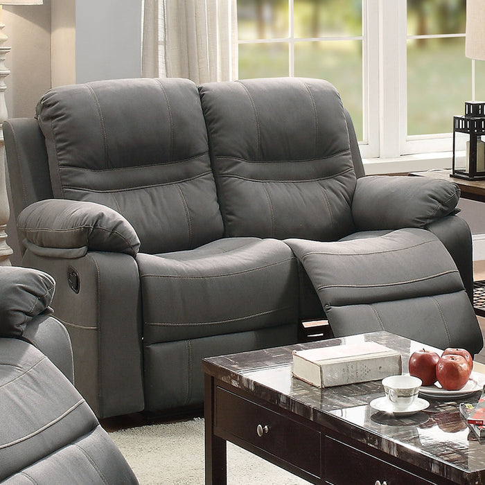 Modern Style Living Room Set With Pillow Arms