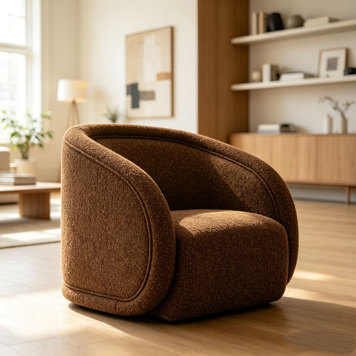 Palermo - Swivel Chair - Brown