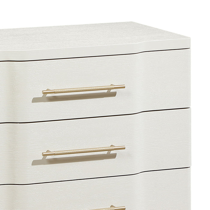 Lexington - 3 Drawer Nightstand - Beige