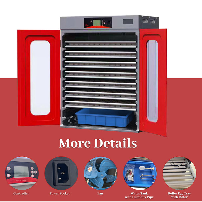 Commercial Egg Digital Cabinet Incubator With Auto Temperature & Humidity Control