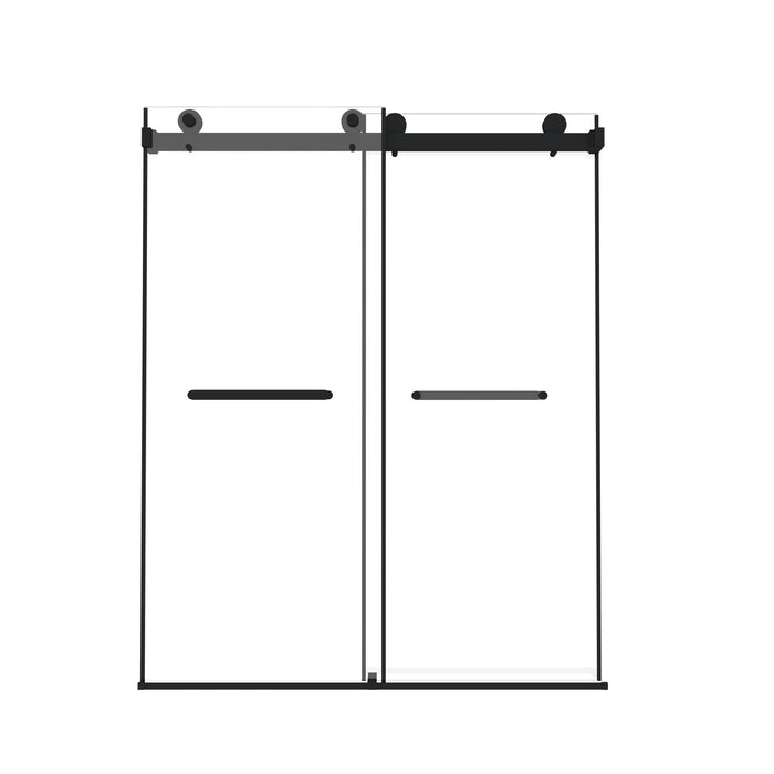 Frameless Double Sliding Shower Door
