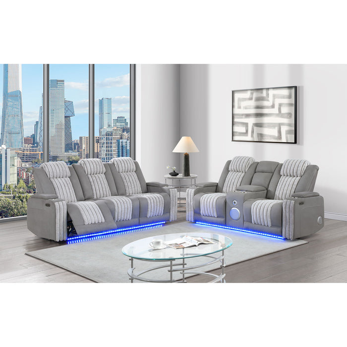 Duran - Power Reclining Sofa With Power Headrest