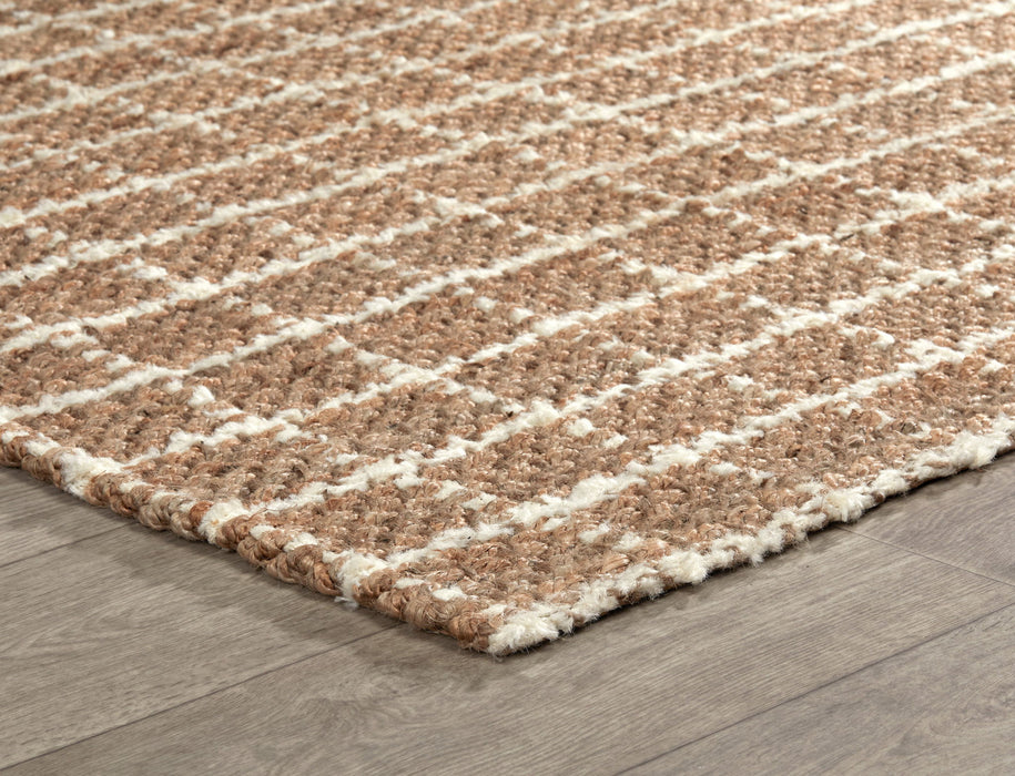 Serene - Windowpane Chenille Area Rug