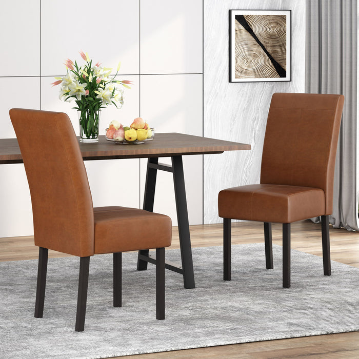 Pertica - Dining Upholstered Armless Chairs (Set of 2)