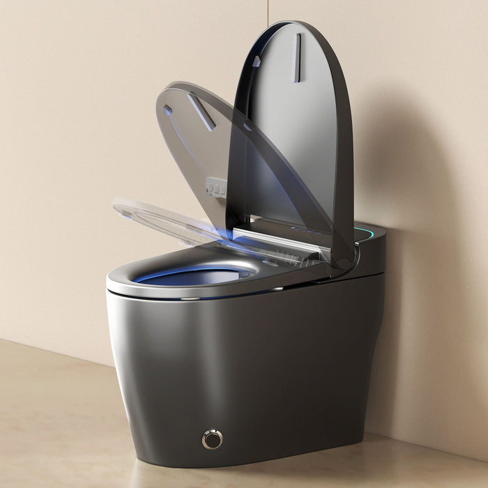 Smart Bidet Toilet With Auto Open / Close Seat