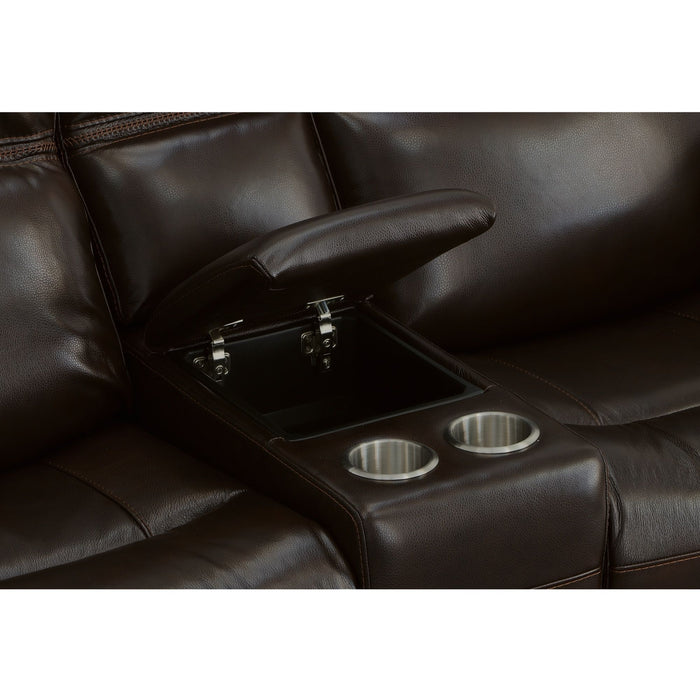 Jackson - Power Reclining Loveseat With Console & Power Headrests