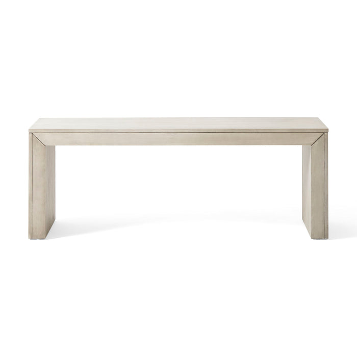 Acacia Wood Dining Bench, Farmhouse Style