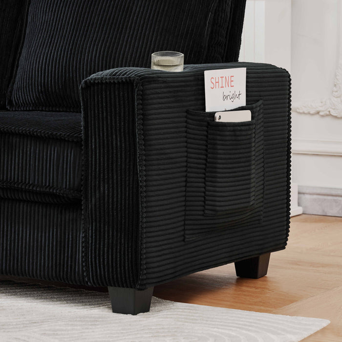 3 Seater Compact Sofa For Living Room