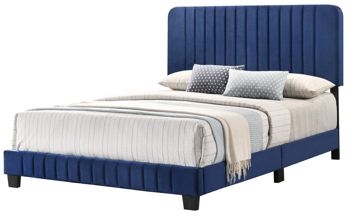 Channel Tufted Bed