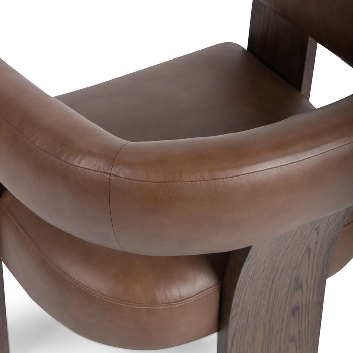 Julina - Accent Chair - Rich Cocoa