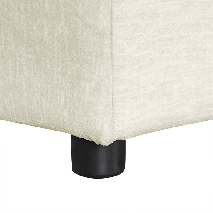 Twin Size Folding Ottoman Sleeper Bed With Mattress Convertible Guest Bed