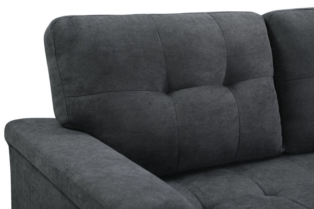 Lucca - Reversible Sectional Sleeper Sofa Chaise With Storage