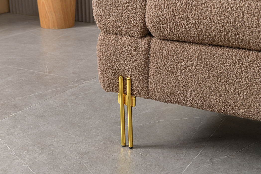 Modern Luxurious And Comfortable Upholstered Sofa