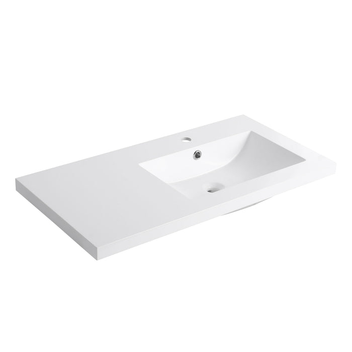 Bathroom Vanity Top With Integrated Sink