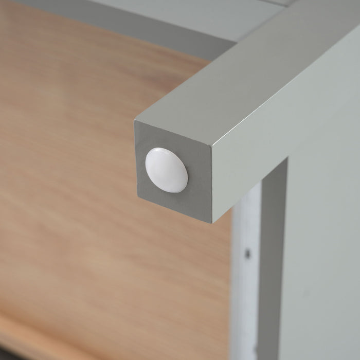 Modern Bathroom Vanity With Ceramic Sink, Solid Frame And Storage Solutions