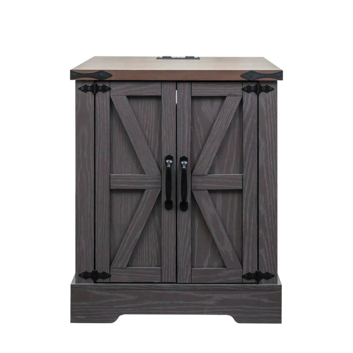 Nightstand With Adjustable Shelf