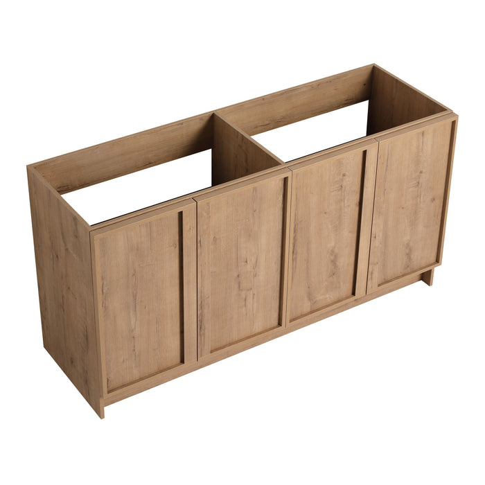 Freestanding Bathroom Vanity & Soft Close Cabinet Doors, Excluding Sink