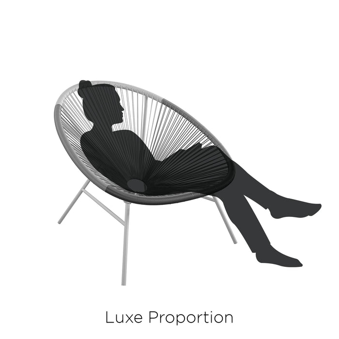 Indoor / Outdoor Lounge Chair (Set of 2) - Dark Gray