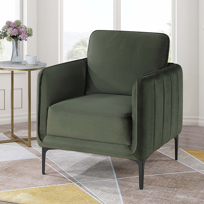 Elegant Accent Chair, Upholstered