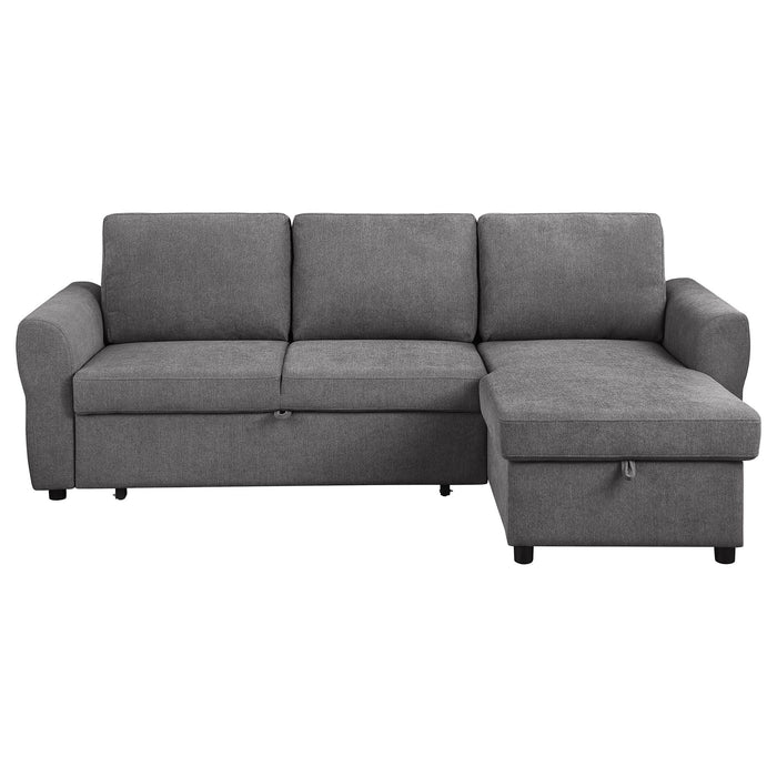 Kenna- Sleeper Sectional Sofa With Storage Ottoman