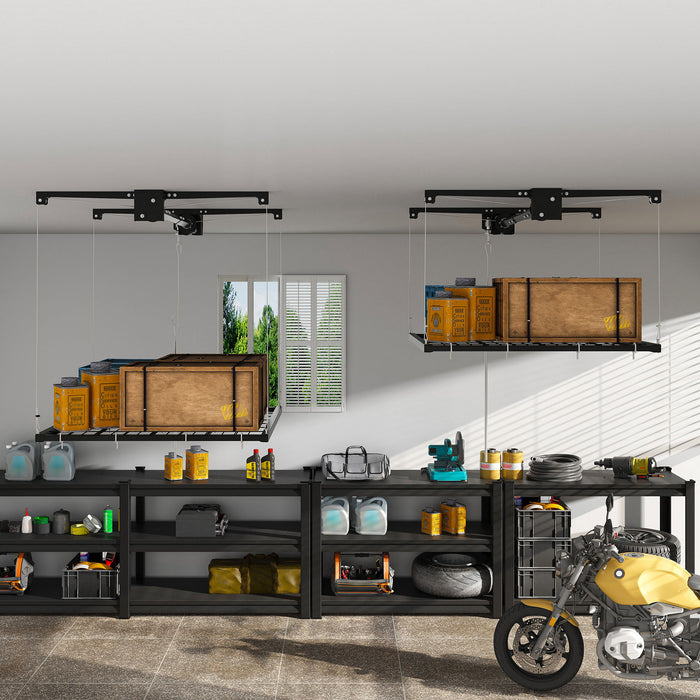 Overhead Garage Storage Rack