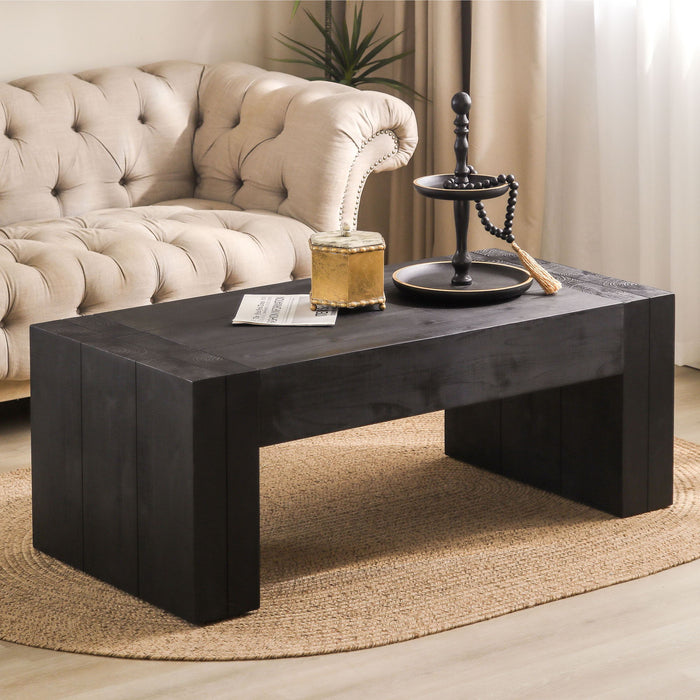 Minimalist Rectangular Center Table For Living Room