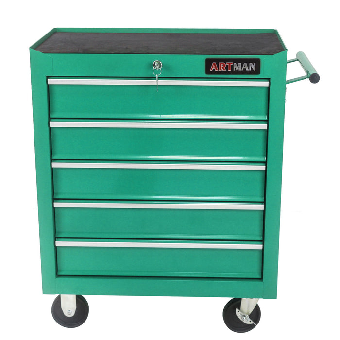 Multifunctional Tool Cart With Wheels And Drawers