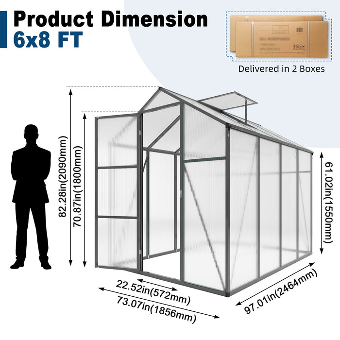 Gain Height Windproof house With Raised Base