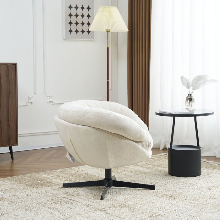 Modern Chenille Office Chair With 360 Degree Swivel