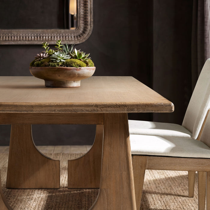 Carmel - 8 Seater Dining Table - Antique Brown