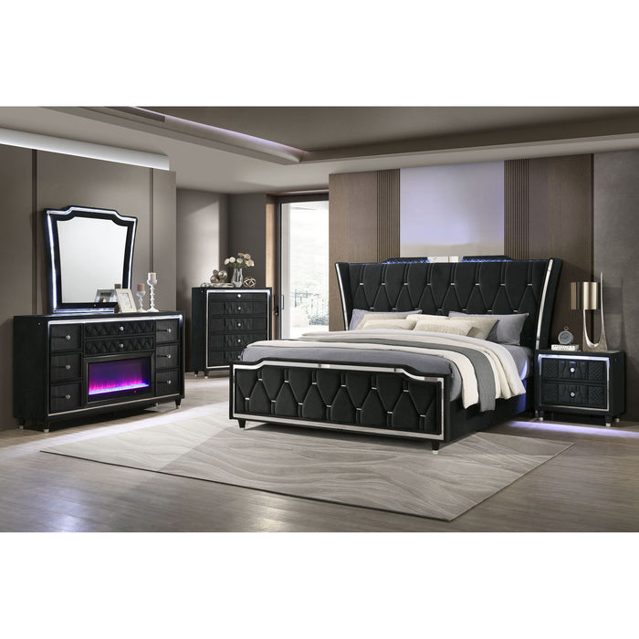 Mika - 5 Drawer LED Chest
