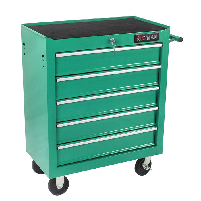 Multifunctional Tool Cart With Wheels And Drawers