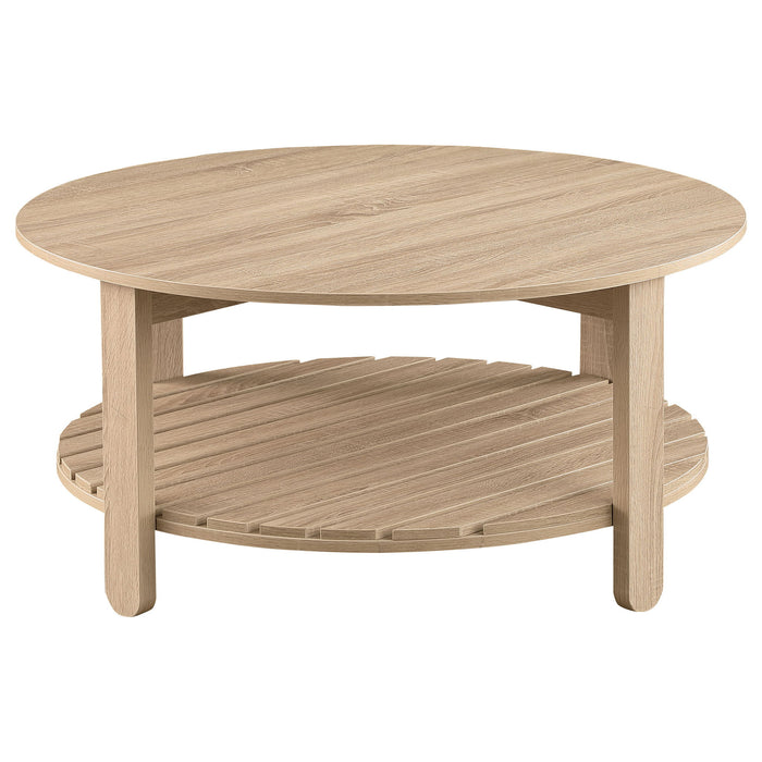 Altos - 1 Shelf Round Table