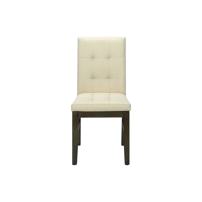 Dining Chair, Upholstered, Dining Room, Transitional (Set of 2) - Cream