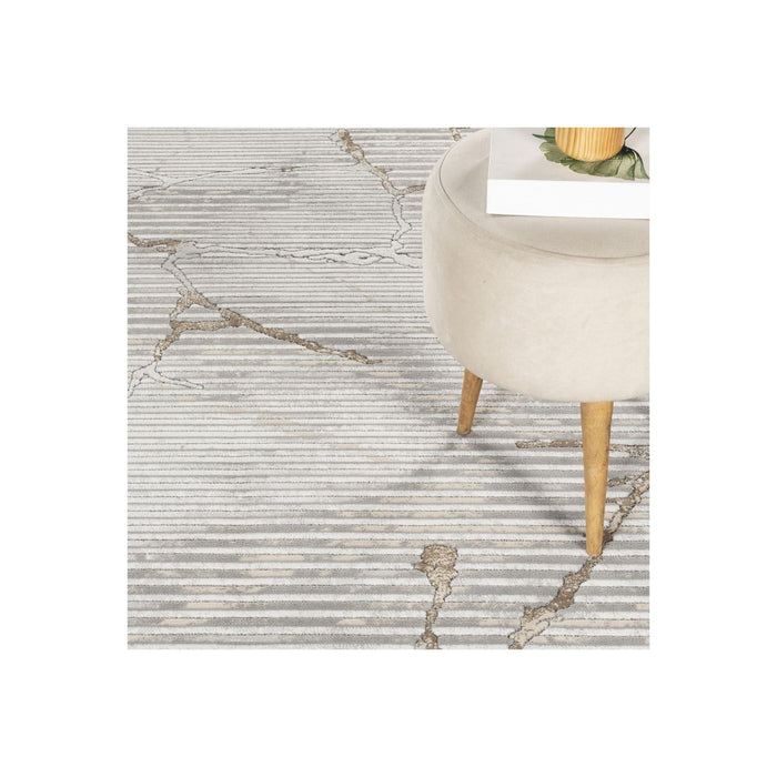 Geometrix - Rug With Geometric 3D Effect