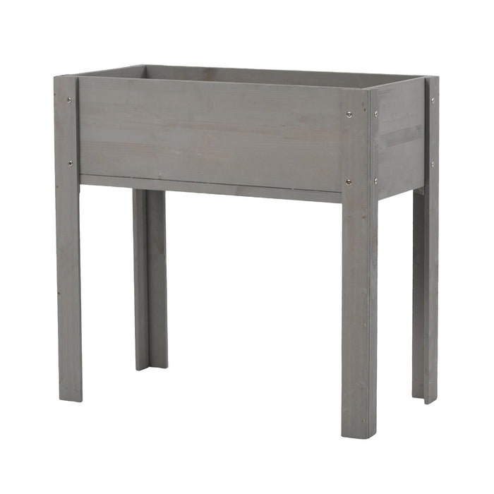 Raised Garden Bed With Legs, Elevated Planter Box For Outdoor Plants