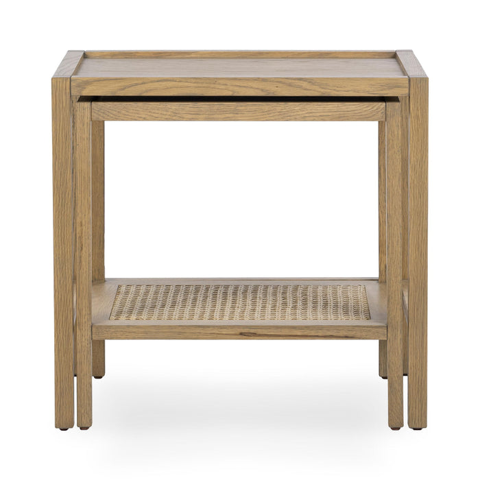 Devin - Solid Wood Nesting Accent Tables