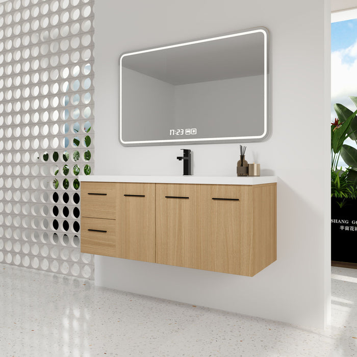 Floating Bathroom Vanity With Sink, Modular Cabinet