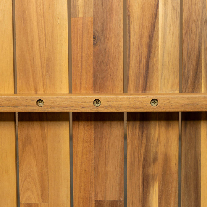 Classic Patio Dining Table, Acacia Wood - Light Teak