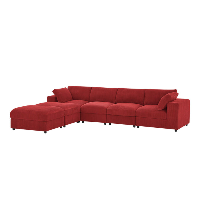 Modern Reversible Modular Sectional