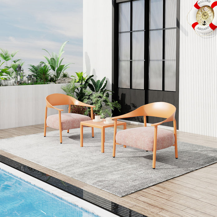 Furniture Set With Seat Cushions, Sturdy And Durable