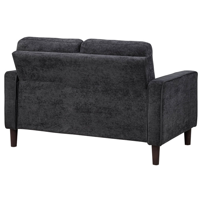 Heather - Track Arm Tufted Loveseat