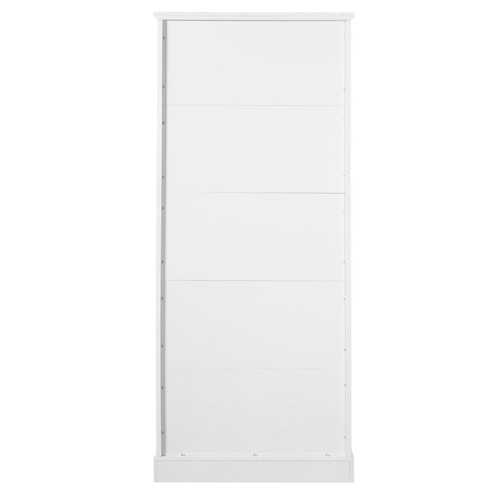 Freestanding Bathroom Cabinet With 3 Drawers, Adjustable Shelf, Soft Close Doors