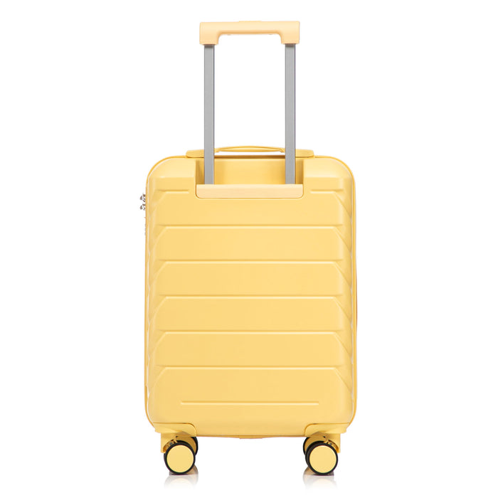 Hard Shell Travel Luggage With Scratch Resistant Surface