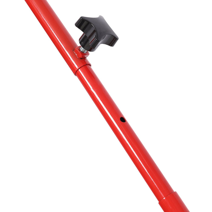 Hatch Jammer Holder Support Rod Replacement, Retractable Car Door Jammer Kit - Red