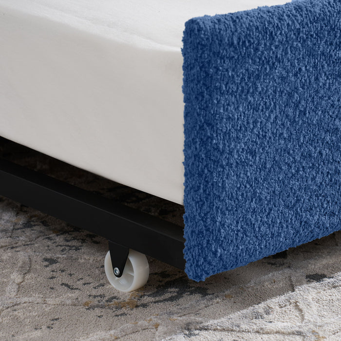 Upholstered Daybed With Pop Up Trundle