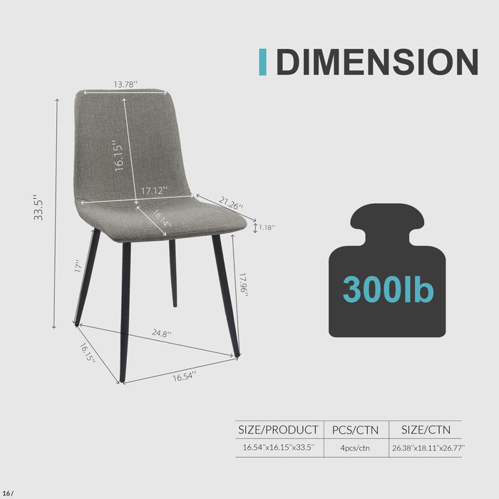 Modern Extendable Dining Table And Chair Set